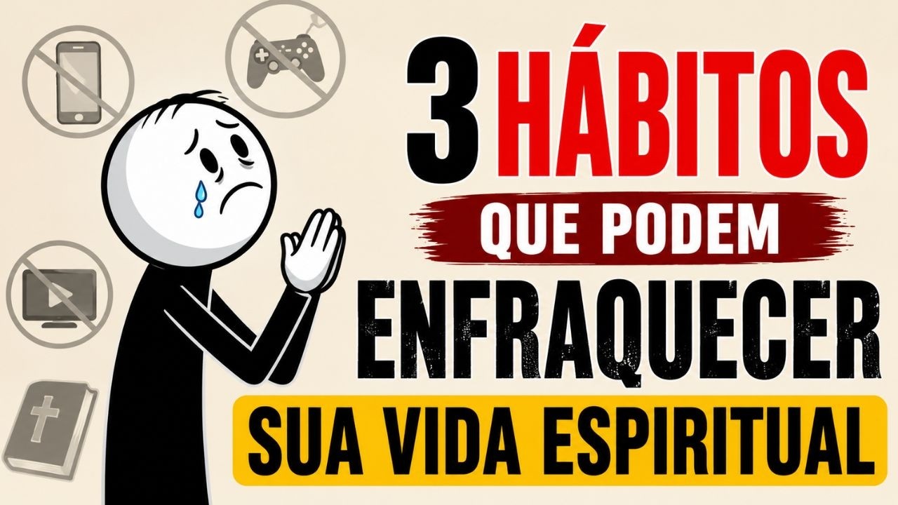3 Hábitos Comuns que Afastam o CRISTÃO de DEUS!