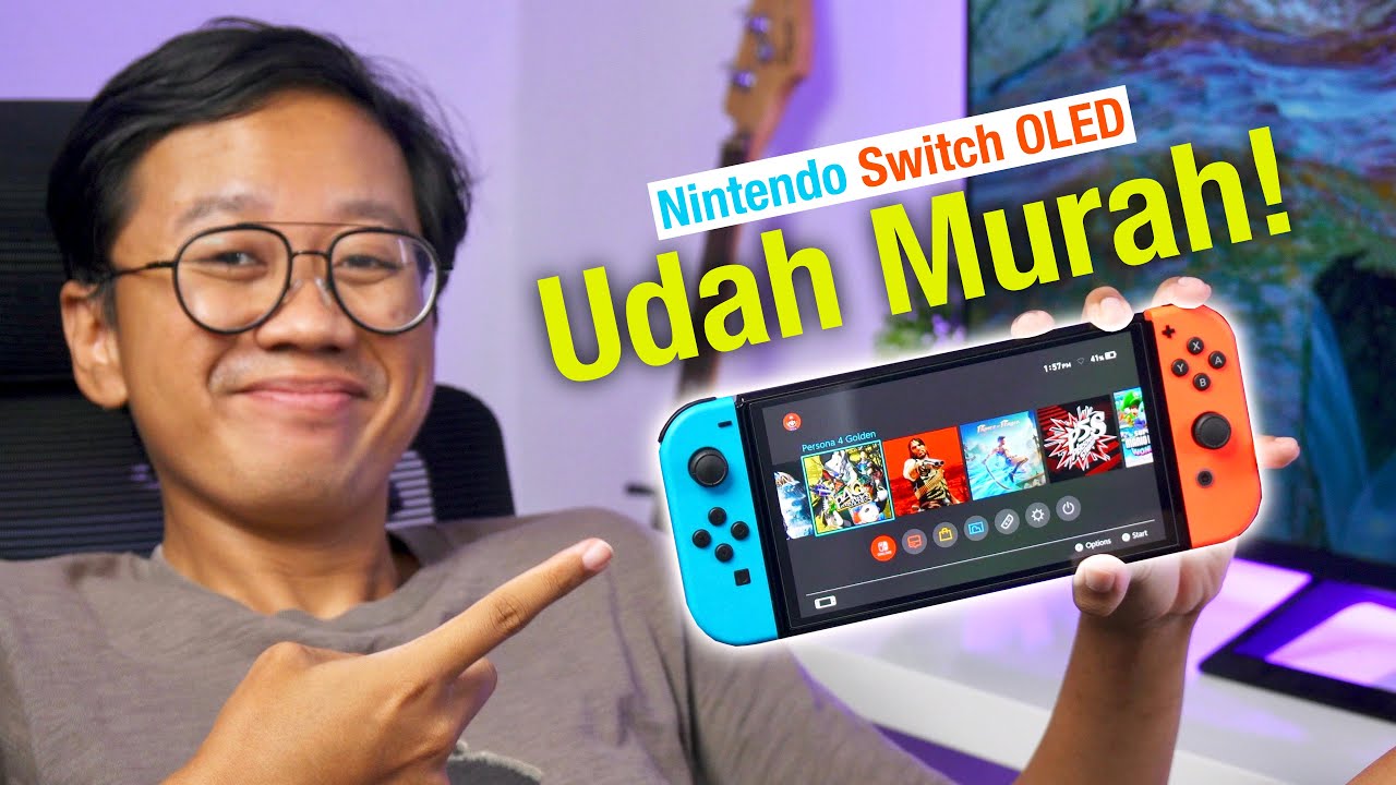 Nintendo Switch OLED WORTH IT GAK SIH DI TAHUN 2025? - ISENG COBAIN VERSI CFW!