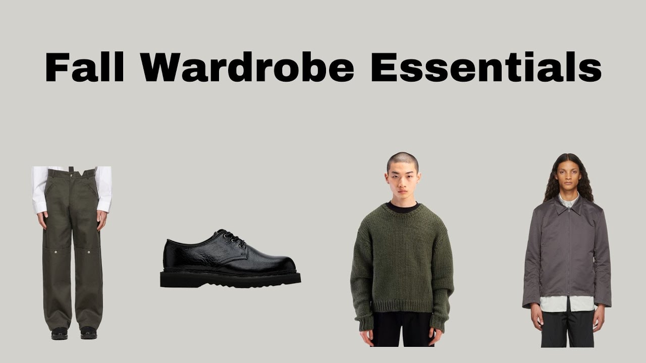 my MUST HAVE fall/back to school wardrobe essentials + fall outfit inspo
