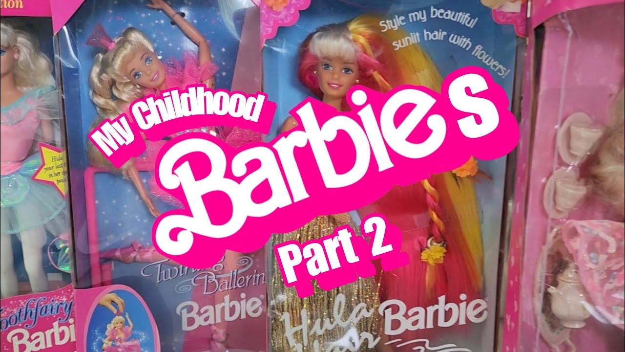 My Childhood Barbies Part 2 (English y Español) #barbie #mattel