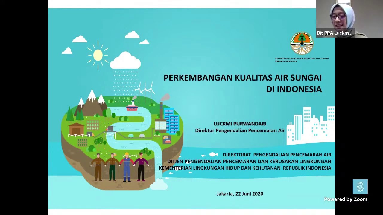 Perkembangan Kualitas Sungai di Indonesia oleh Luckmi Purwandari | Webinar Pelatihan Sistem Dinamik