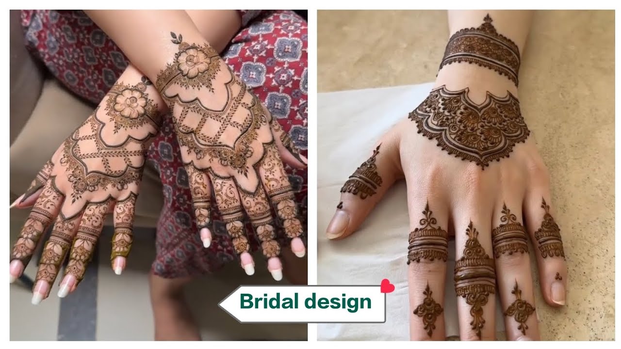 Royal Floral Bridal Mehndi Design 2026 | Elegant Full Hand Mehndi