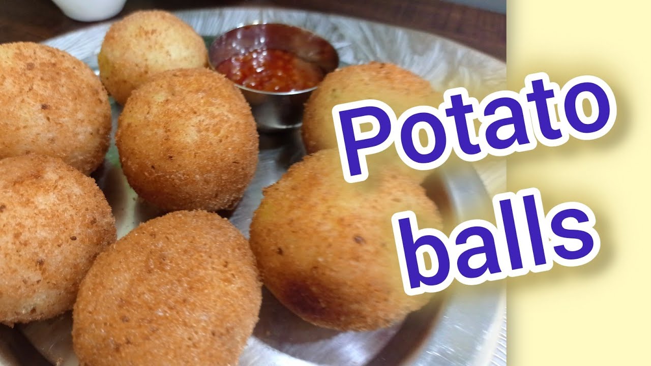 Crispy potato balls l क्रिस्पी पोटॅटो बॉल 😋😋#recipe #cheeseball 