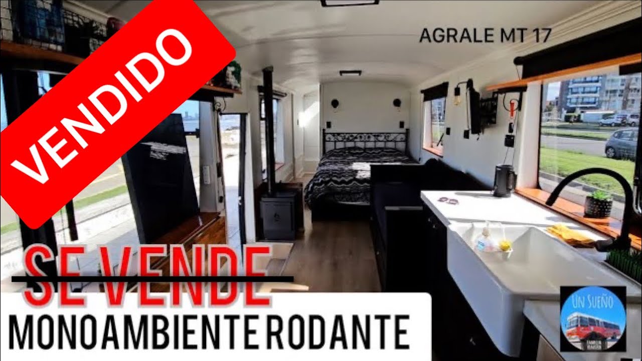 VENDIDO! MONOAMBIENTE  listo para viajar en VENTA