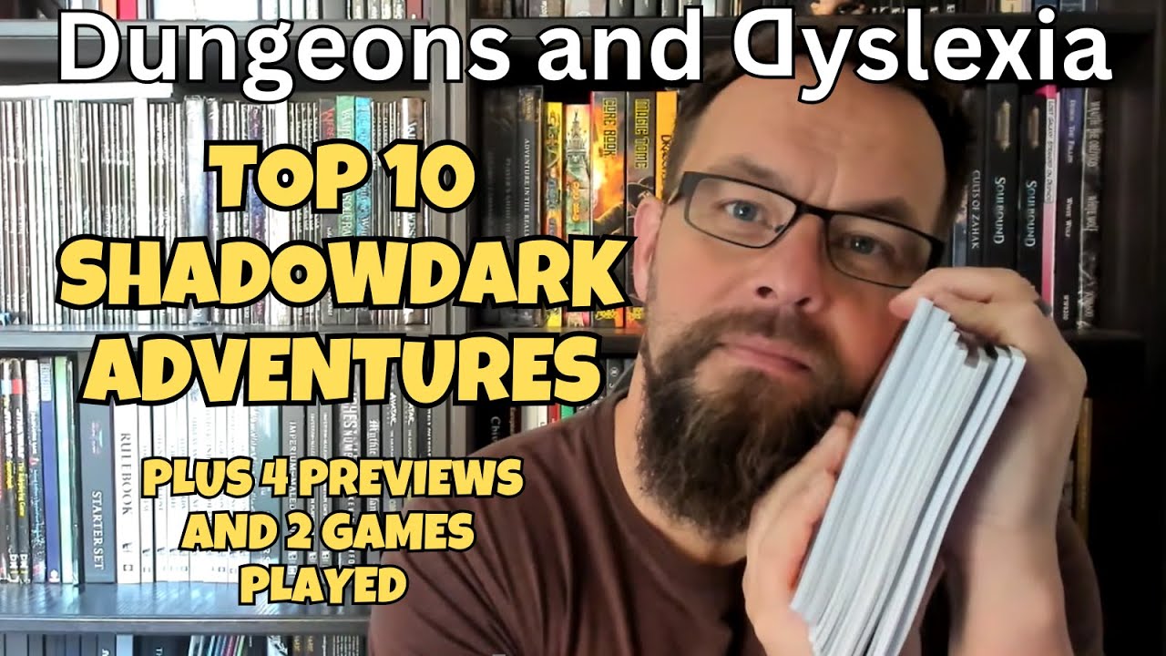 10 лучших обзоров ShadowDark Adventures + Cyberpunk Red | Еженедельное обновление TTRPG
