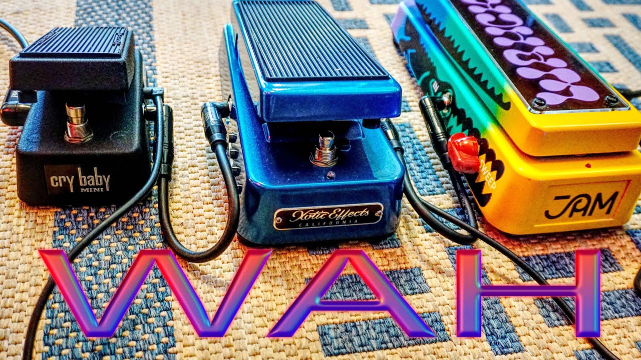 WAH Guitar pedal - Xotic XW-1 - Crybaby mini - Jampedals Wahcko