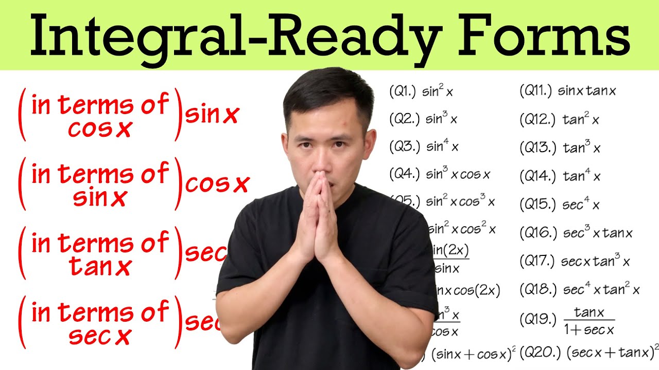 Do this to master trig integrals!