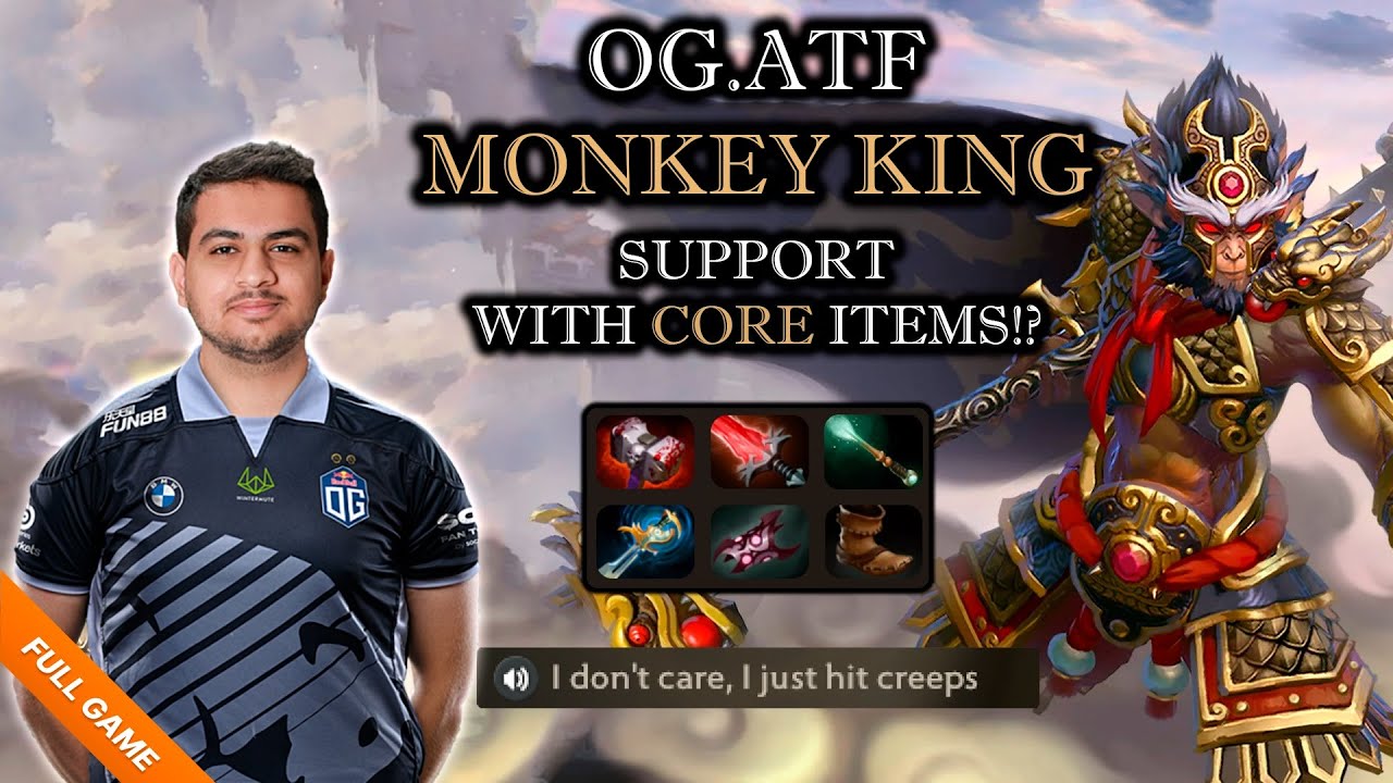 OG.ATF [7/9/17] support Monkey King BUYS CORE ITEMS!? New Meta or Grief?