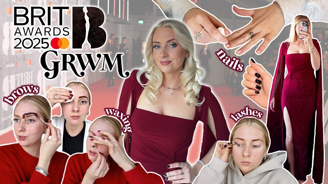high maintenance things I do to be a low maintenance girly 💅🏼 BRITS 2025 GRWM