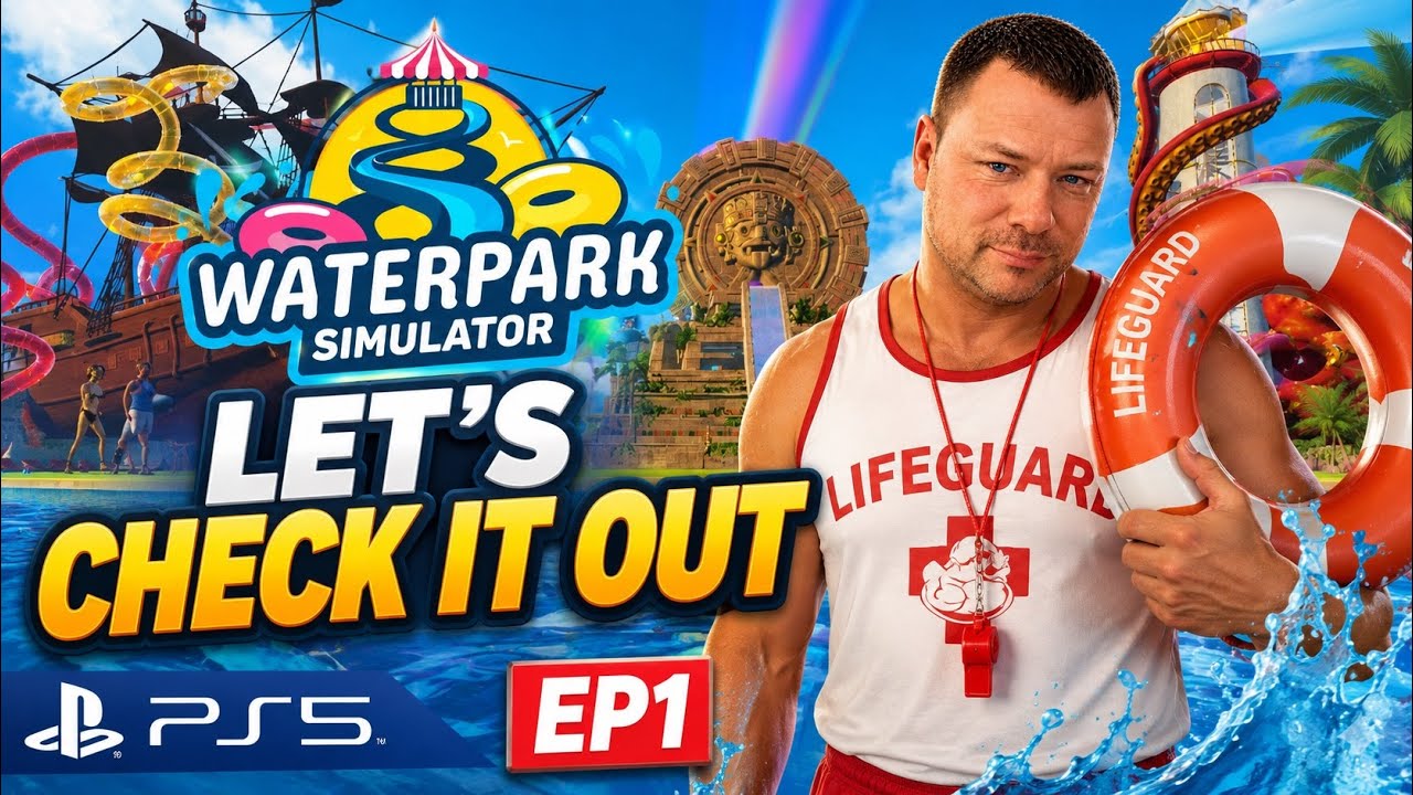 Waterpark Simulator Ps5, Let's Check It Out. EP1