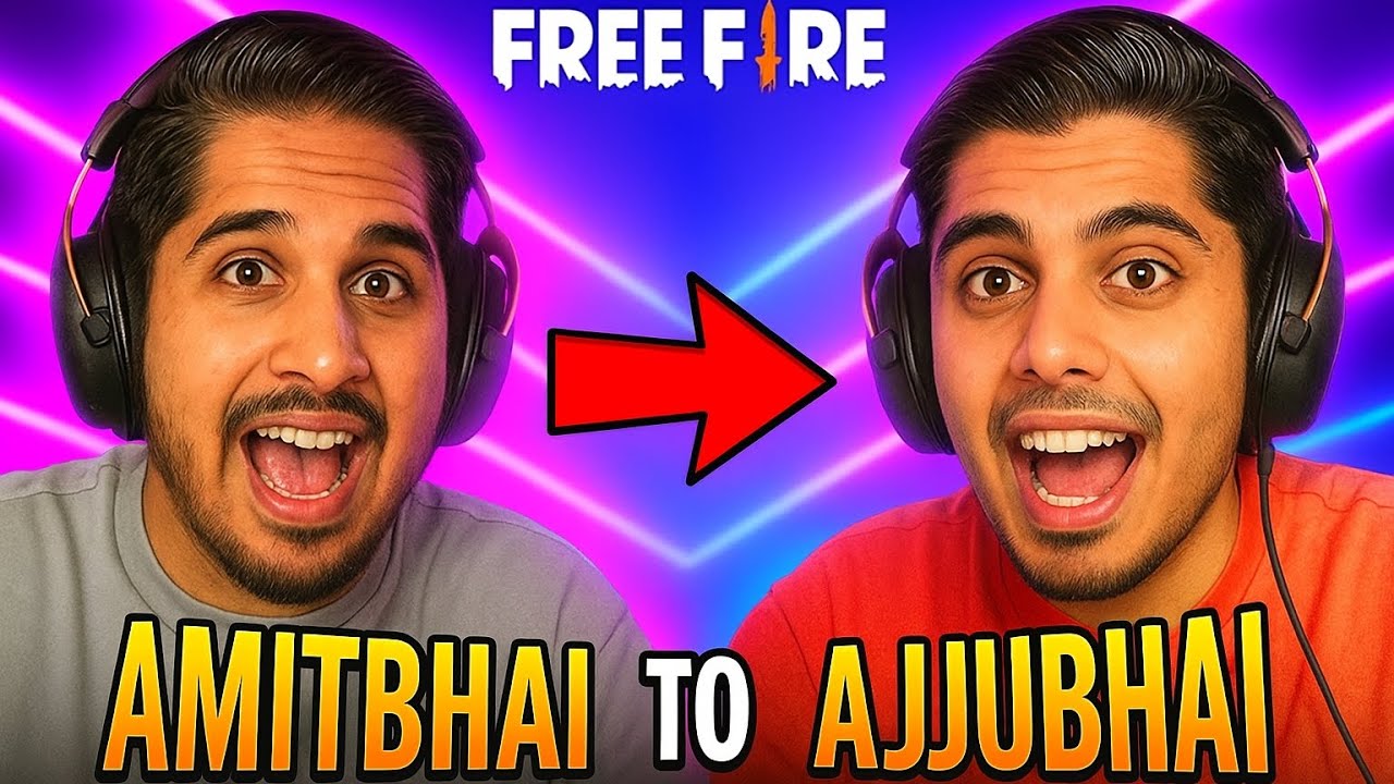 AJJU BHAI X AMIT BHAI ।। Friendship ।। Free Fire Legends ।। @DesiGamers_ @TotalGaming093 