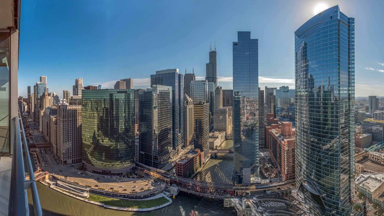 Tour a three-exposure penthouse at the new Wolf Point West apartment tower