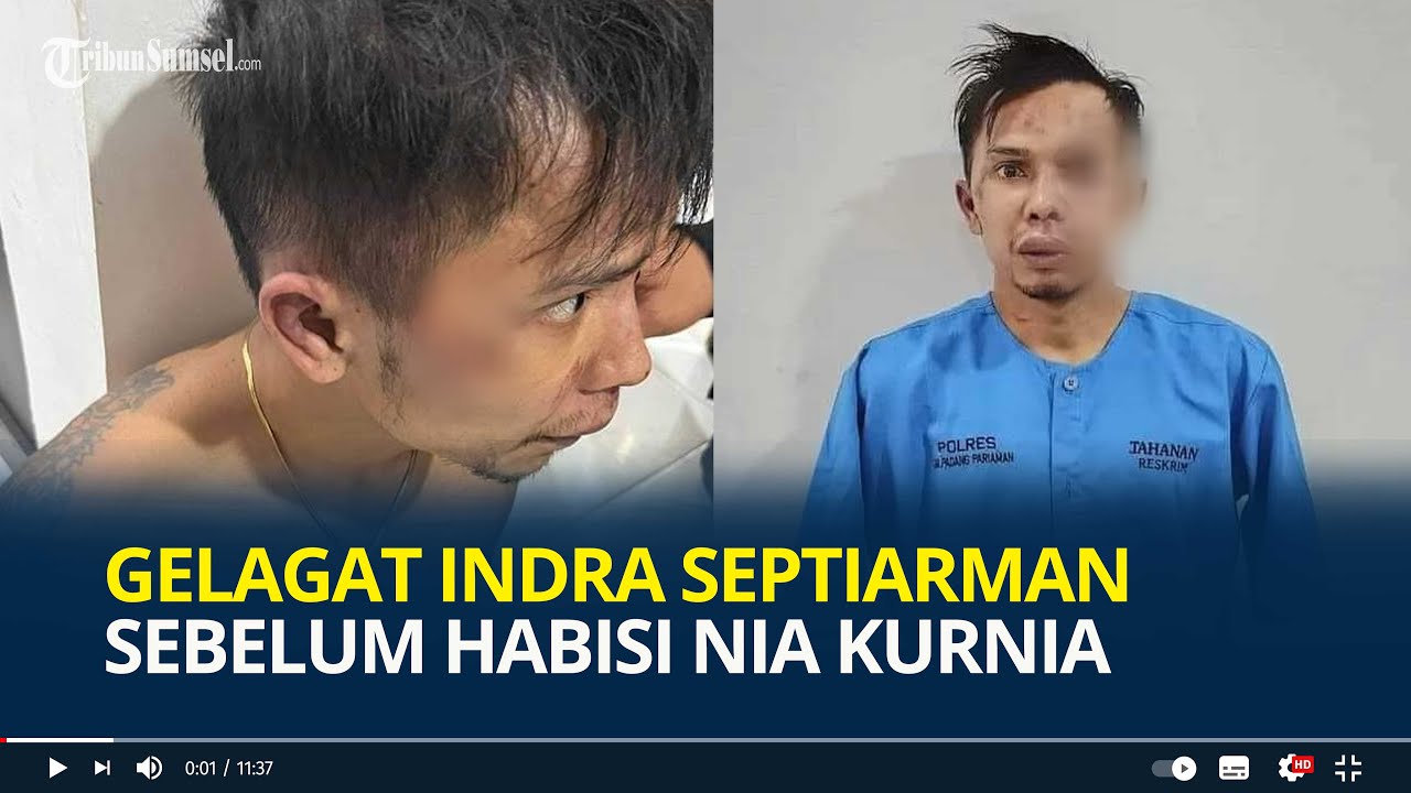 Gelagat Indra Septiarman sebelum Habisi Nia, Ketahuan Ikuti Korban hingga Kerap Lewat Depan Rumah