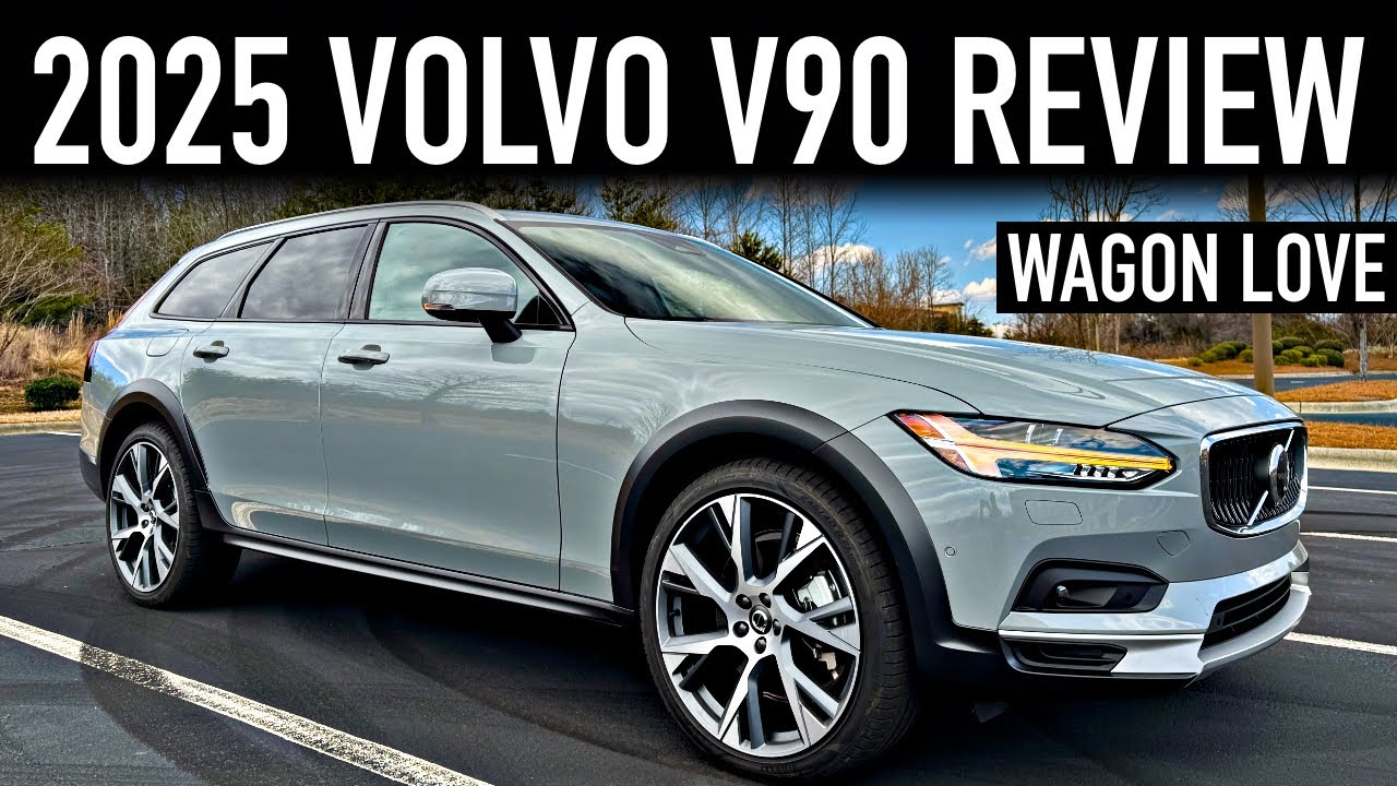 2025 Volvo V90 Cross Country Review.. Wagons are Peak