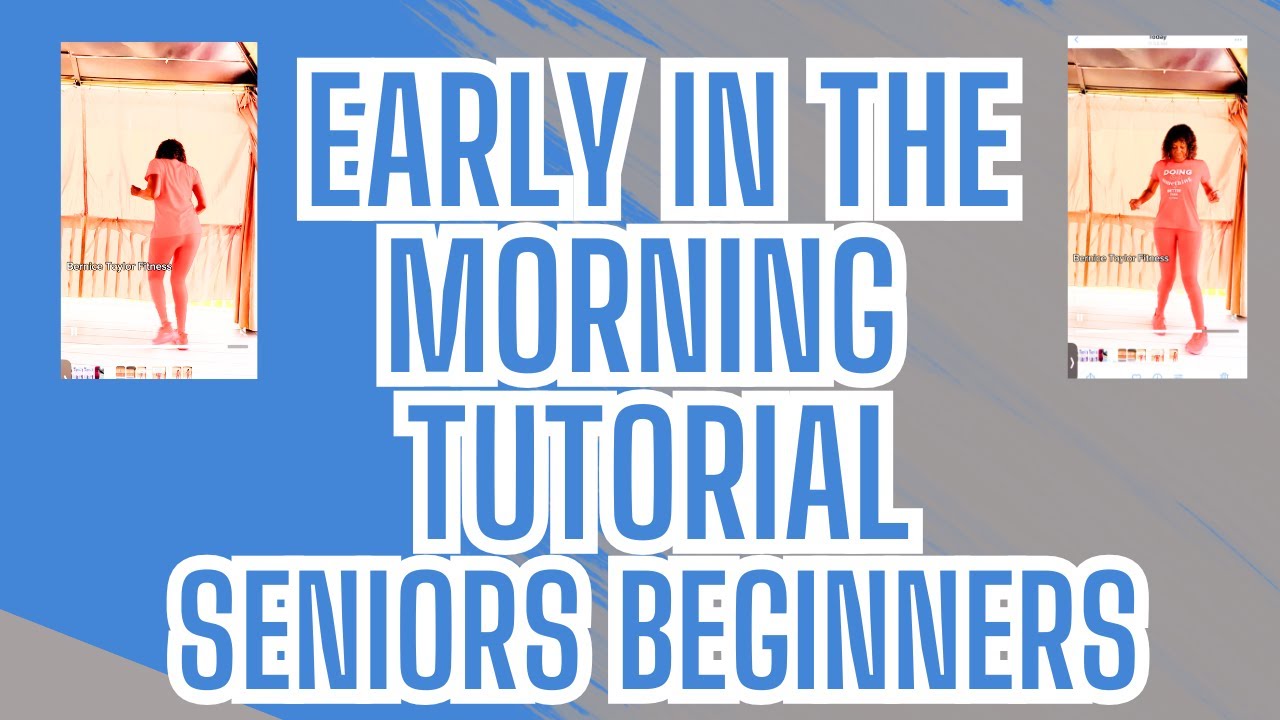 Early in the Morning Line Dance Tutorial for Seniors and Beginners | Gap Band | Step by Step SLOWLY