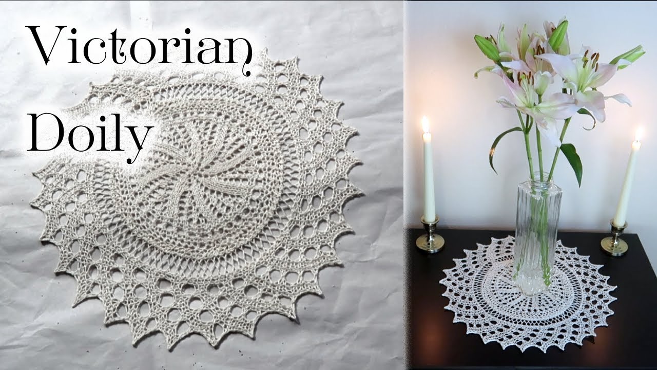1845 Victorian Doily || Historical Knitting