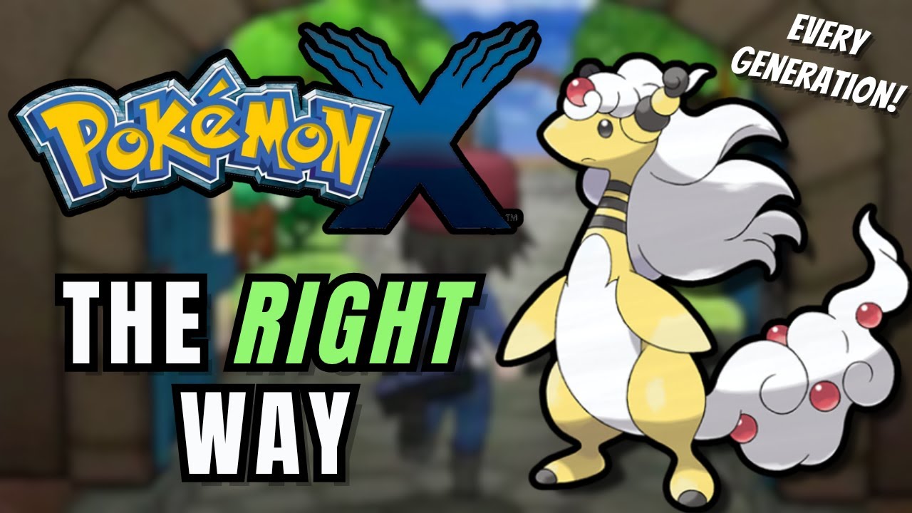 This is the RIGHT Way to Beat Pokémon X