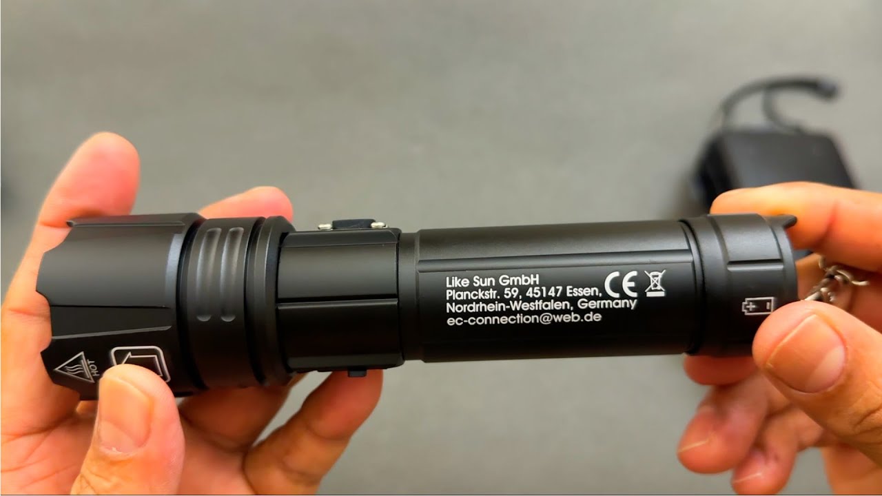 BEST LED TORCH |TACTICAL LED FLASHLIGHT | 10000 LUMENS | VERY BRIGHT |UNBOXING & TESTING |LED TORCH