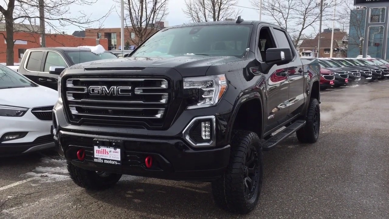 2020 GMC Sierra 1500 AT4 Rough Country LIFT Helo Wheels 6.2L Multi Pro Tailgate Oshawa ON # #200165