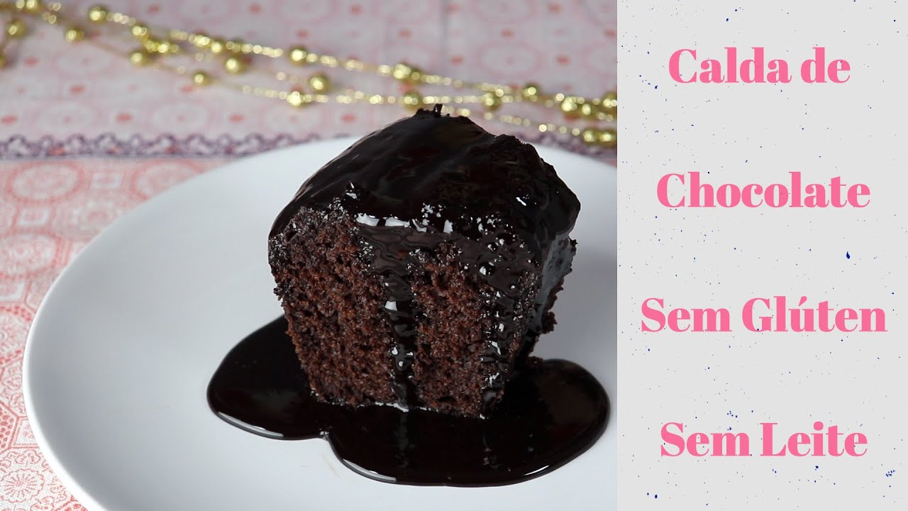 CALDA DE CHOCOLATE SEM LEITE | Fácil | Prática | 3 ingredientes