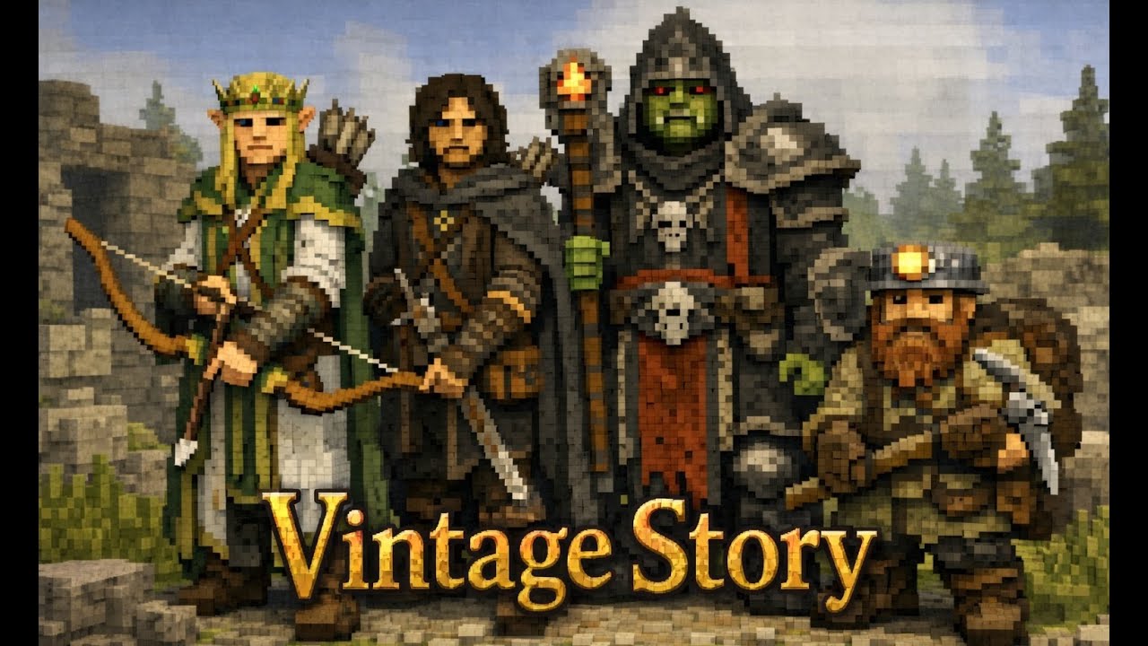 ПЕРВАЯ ПОЛОВИНА СЮЖЕТА  ||  Vintage story