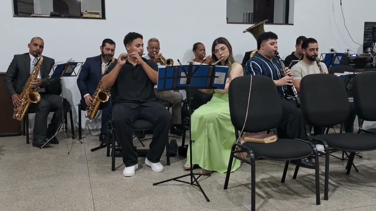 Culto de Santa ceia do Senhor do dia 14.03.2026.Da AD BRBAS ITAPEVA SP BANDA SINFÔNICA 
