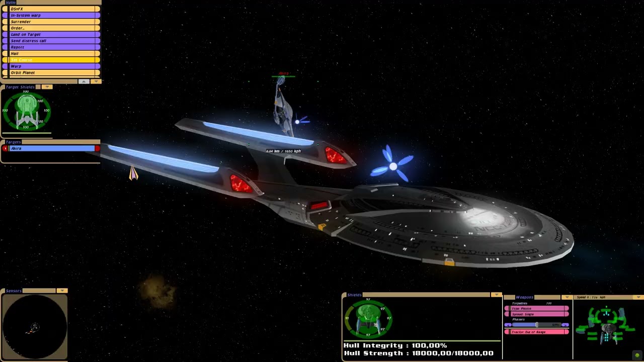 STBC - Just testing tractoring in warp