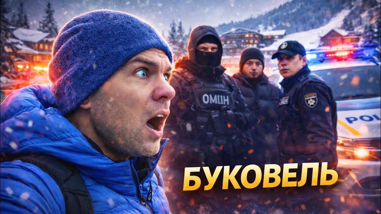 Банда в Буковелі! Місце, де закони не діють! Всі напали на туриста! Один захищається проти всіх!