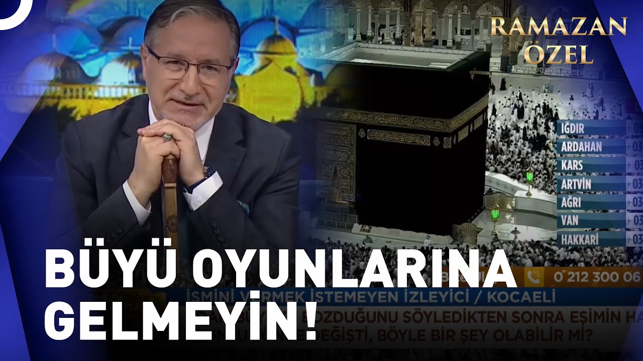 Eşimin Üzerinde Büyü Var Dediler | Prof. Dr. Mustafa Karataş ile Sahur Vakti