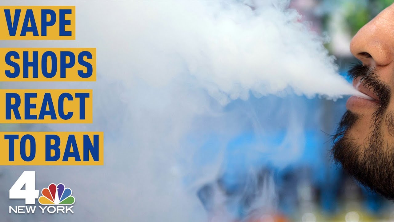 What Vape Shops Have to Say About New York's Flavored E-Cigarette Ban | NBC New York