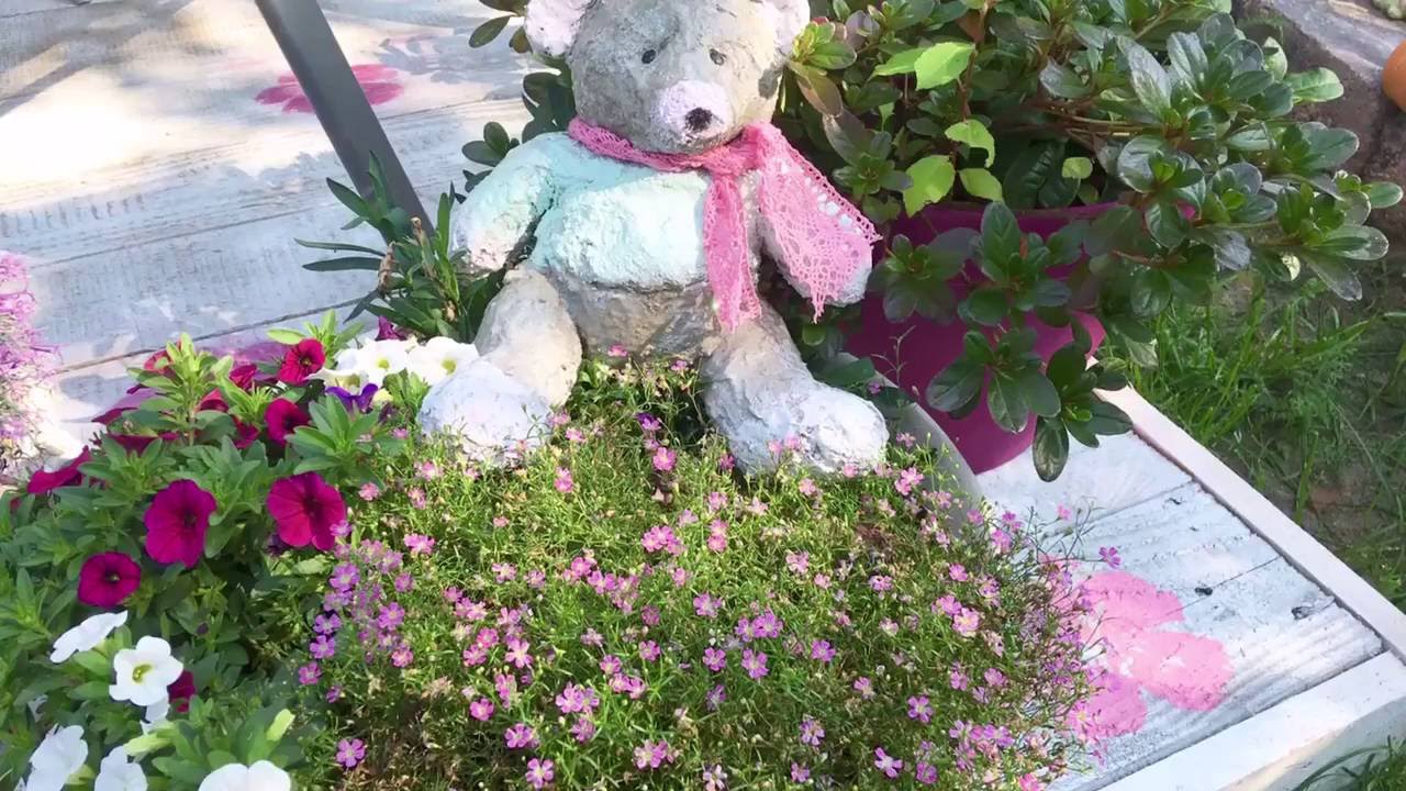 Beton selbstgemacht Teddy aus Beton