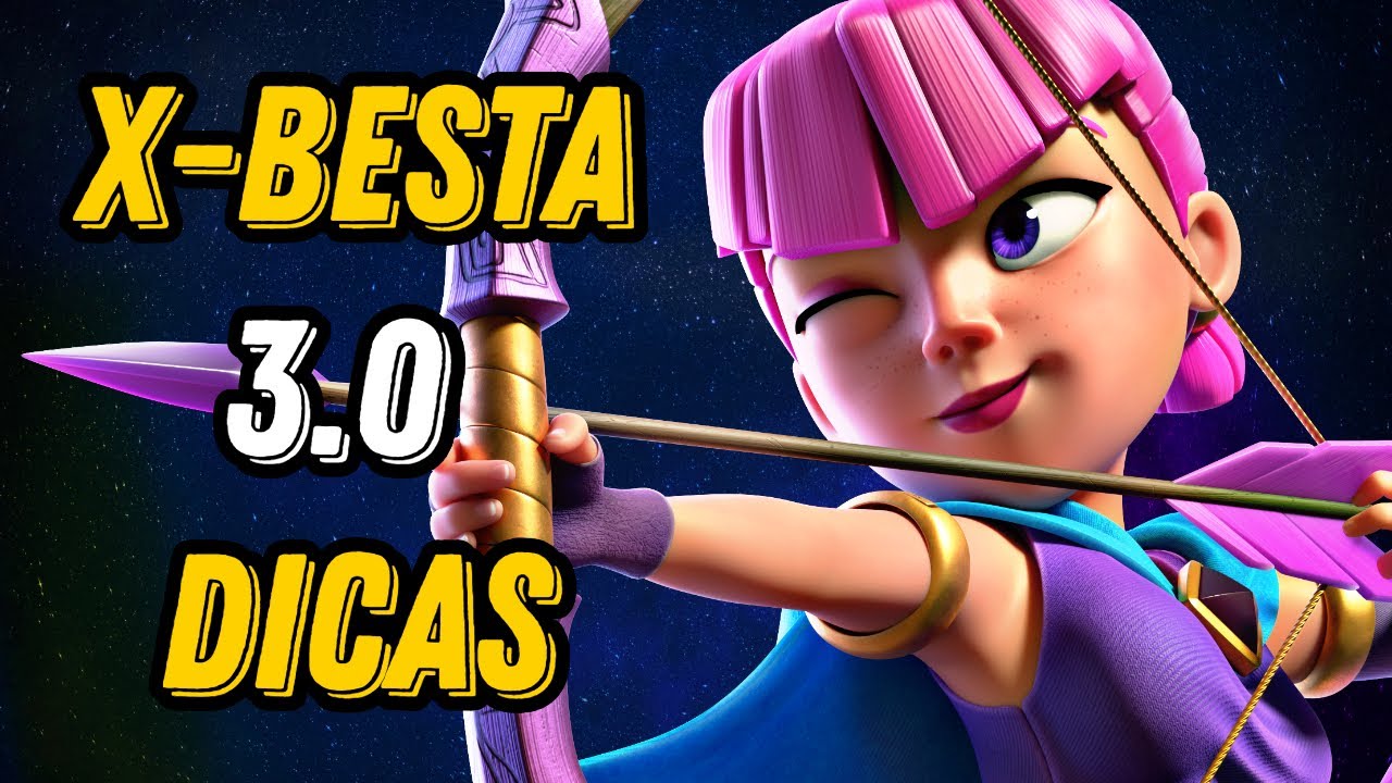 😎 DOMINE a X-BESTA 3.0! APRENDA a Jogar de X-Besta! (3.0 X-Bow Cycle) - Clash Royale