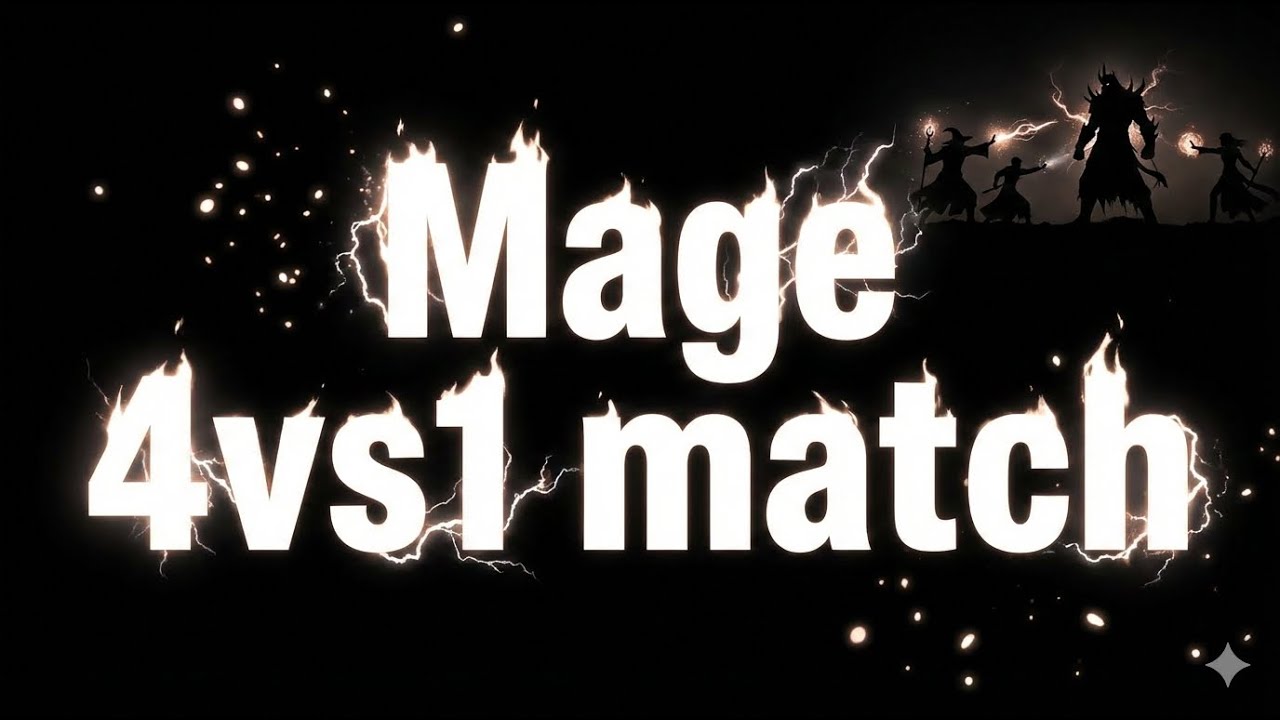I Didn’t Play Well — They Were Just Bad_Mage 4vs1 match_Helbreath Olympia