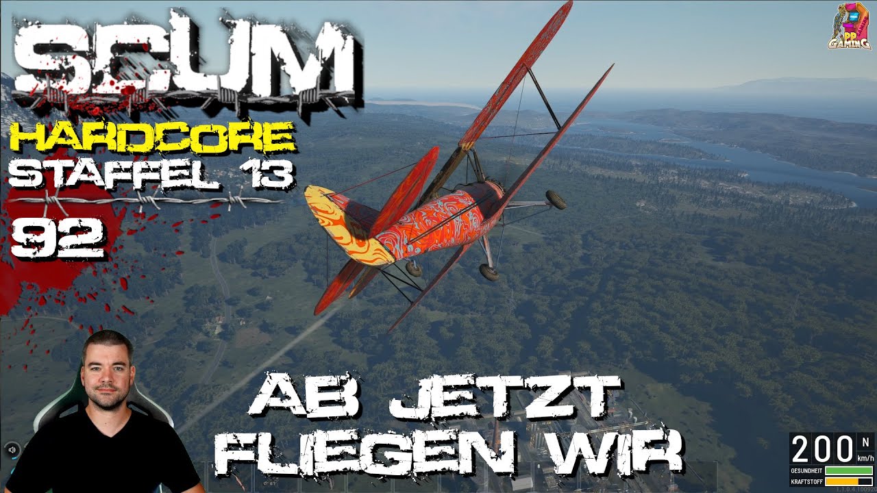 Wir Fliegen wohin wir wollen #92 📺 SCUM Hardcore [ Let&acute;s Play V1.0 Staffel 13 Deutsch ]