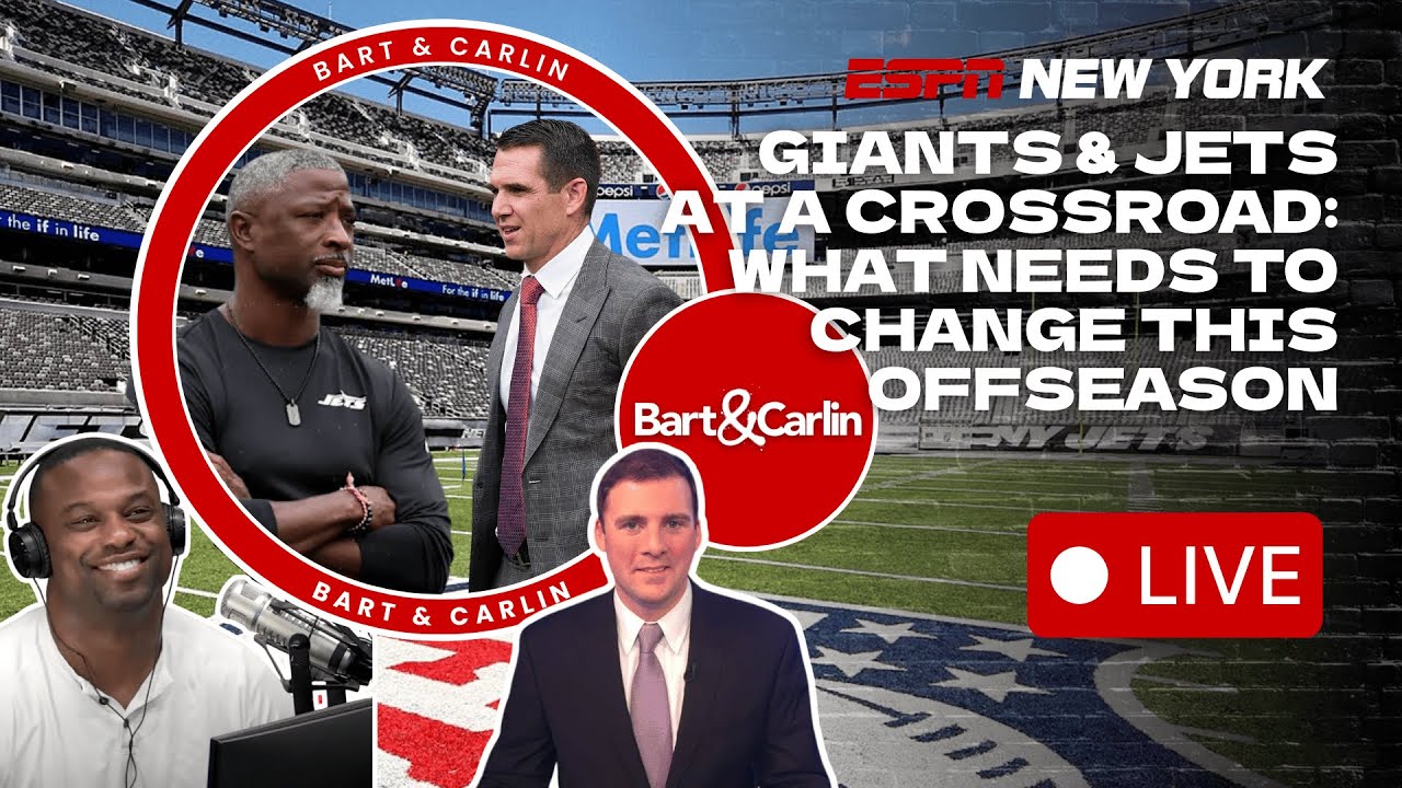 OffSeason Plans for NY Football - Bart & Carlin - 1/2/26