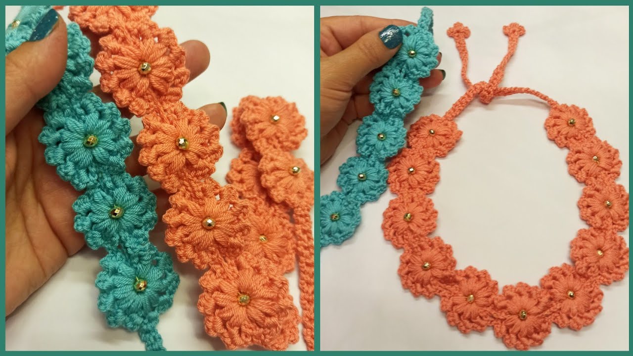 Örgü saç bandı ve bileklik yapımı // #örgü #bandana #bileklik #saçbandı #yapımı