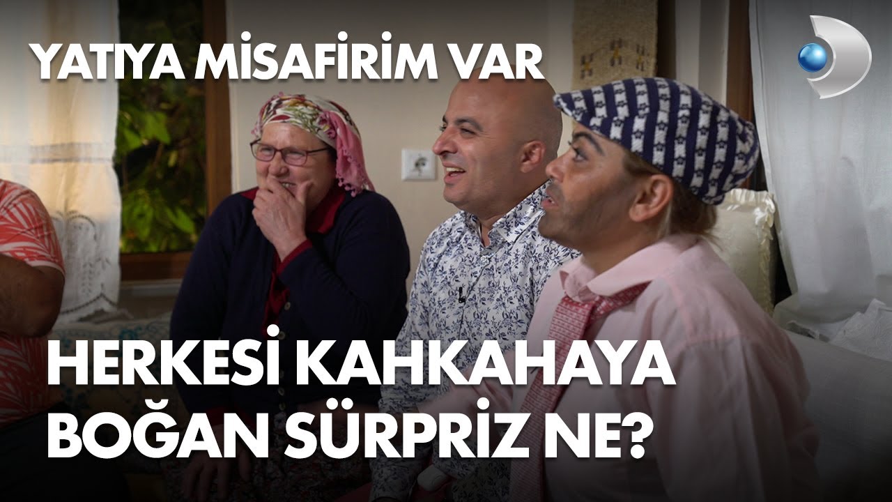 Ev sahibinin s&uuml;rprizi misafirleri kahkahaya boğdu! Yatıya Misafirim Var 8. B&ouml;l&uuml;m