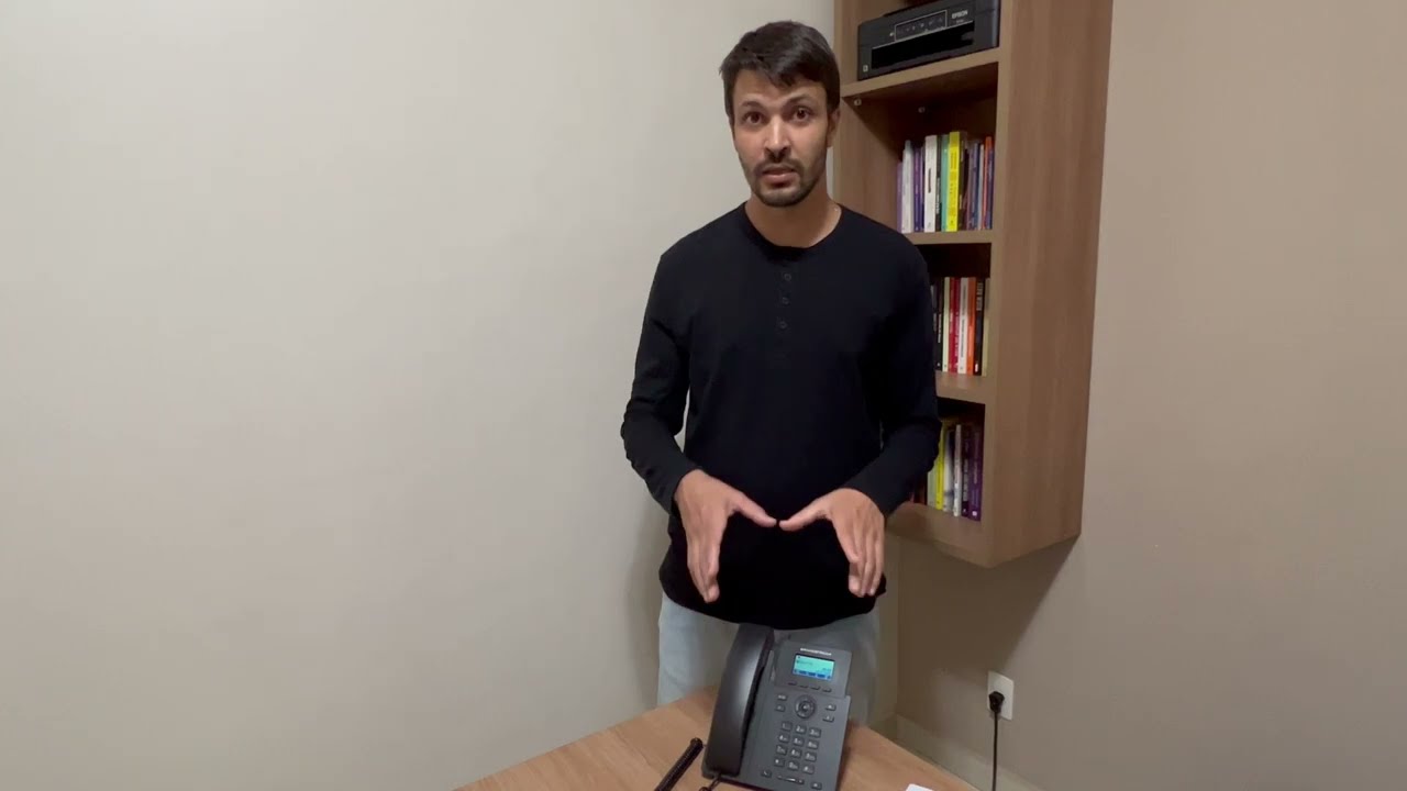 Demonstração Telefone IP Grandstream - modelo GRP-2601