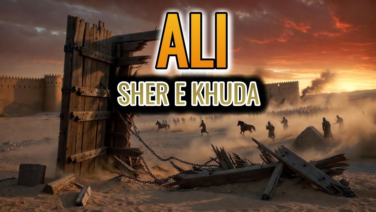 Hazrat Ali A.S | Sher e Khuda Ki Poori Zindagi |♥️ Complete Emotional AI Documentary Biography