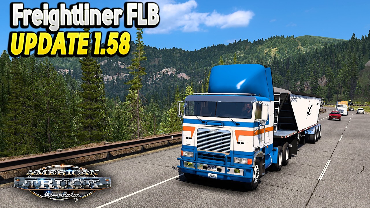 🔴 NA ŻYWO - LIVE 🇵🇱 | AMERICAN TRUCK SIMULATOR - Freightliner FLB 1.58 | 🇵🇱