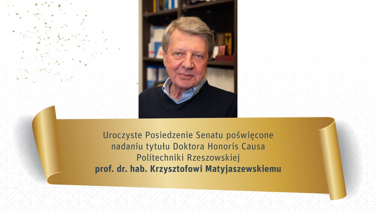 Uroczyste Posiedzenie Senatu poświęcone nadaniu tytułu Doktora Honoris Causa