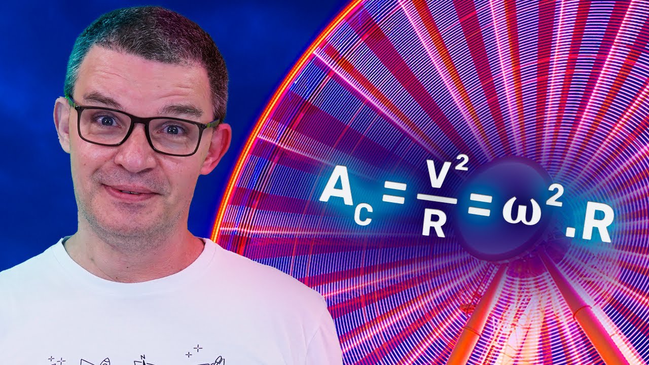 ACELERAÇÃO CENTRÍPETA e TANGENCIAL entenda como calcular