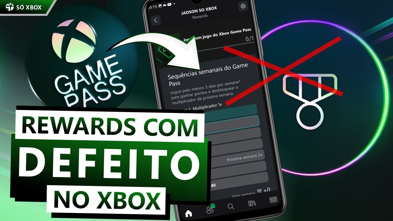 NÃÃOO! PROBLEMA no MICROSOFT REWARDS com XBOX GAME PASS!