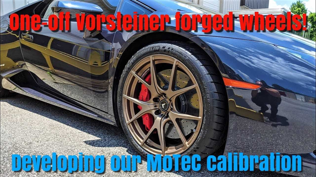 Race Engineered Twin Turbo Huracan Project - Pt. 3 - Custom Vorsteiner Forged Wheels & MoTeC Tuning!