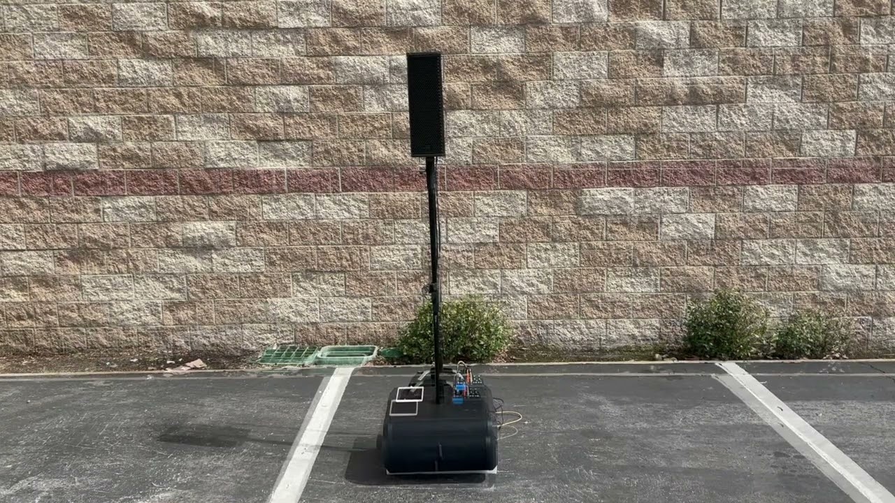 Part 4 Outside Demo RCF TT 515-A Paired With Bose Sub1, Yamaha MG06X Mixer, Best Portable A/C Rig!