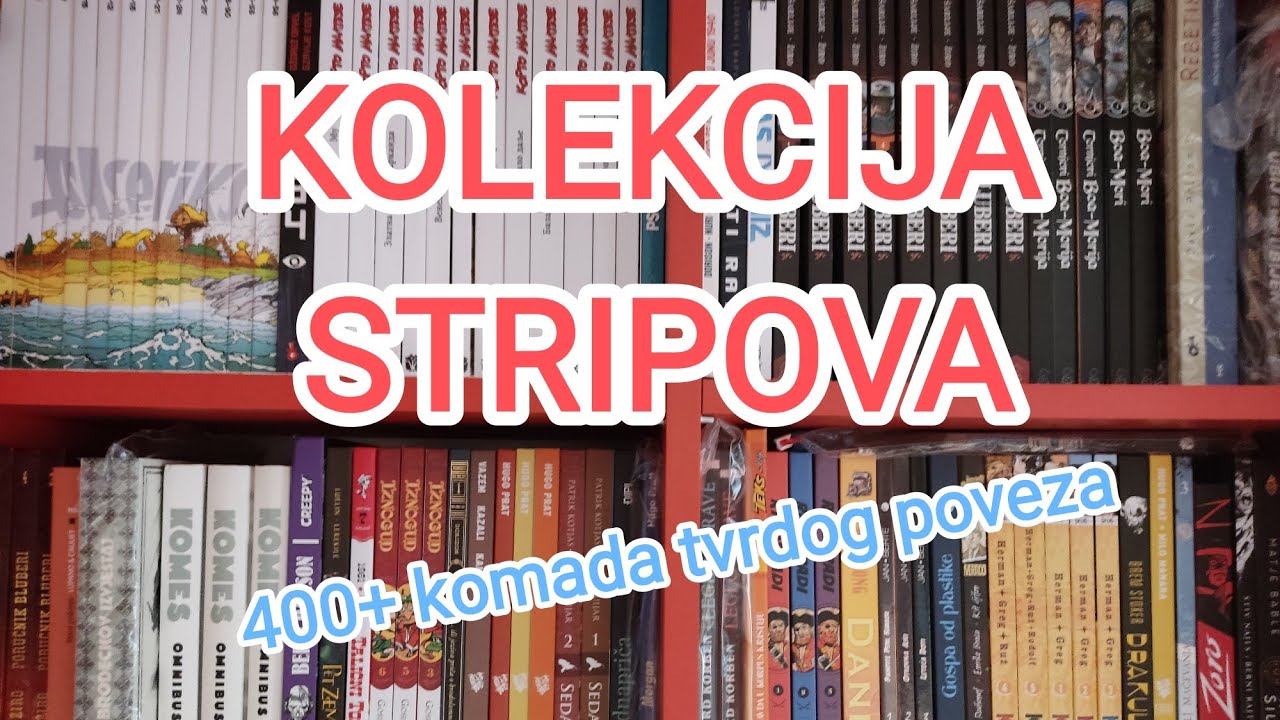 Kolekcija stripova - Tvrd povez - Preko 400 komada