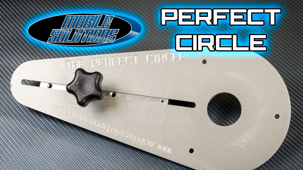 Perfect Circle - Cut Circles with your Router! - Mobile Solutions