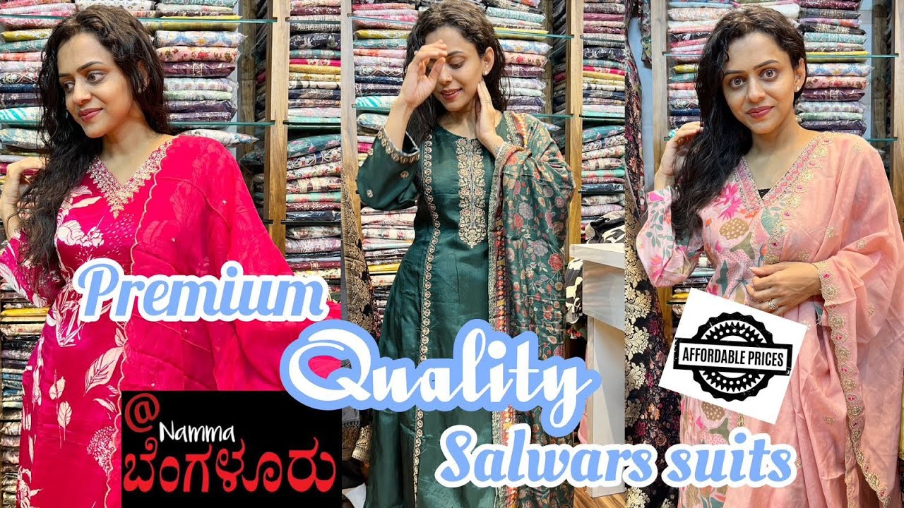 ಬೆಂಗಳೂರಿನಲ್ಲಿ PREMIUM QUALITY ಡಿಸೈನರ್ ಸಲ್ವಾರ್ಸ್ | Chikpeteshopping | 