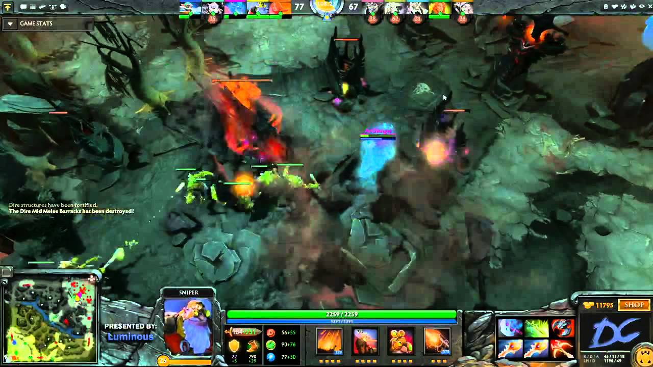 Dota2 Pub Casts #2 by Luminous - 160min Game