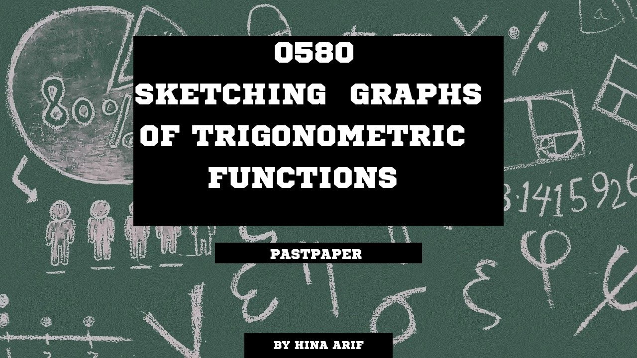 Построение графиков тригонометрических функций (синус, косинус и тангенс). 0580 IGCSE.